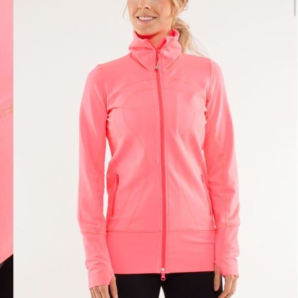 Lululemon In Stride Jacket Flash Light Womens 8 - Picture 9 of 10